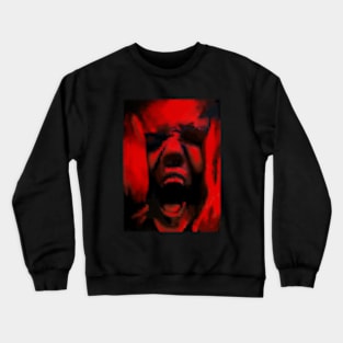 Scream Painting Graphic Crewneck Sweatshirt